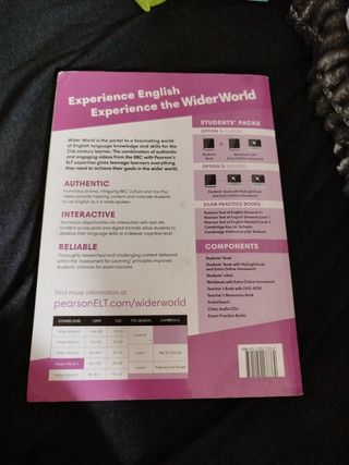 WIDER WORLD 3 WORKBOOK WITH EXTRA ONLINE HOMEWO...