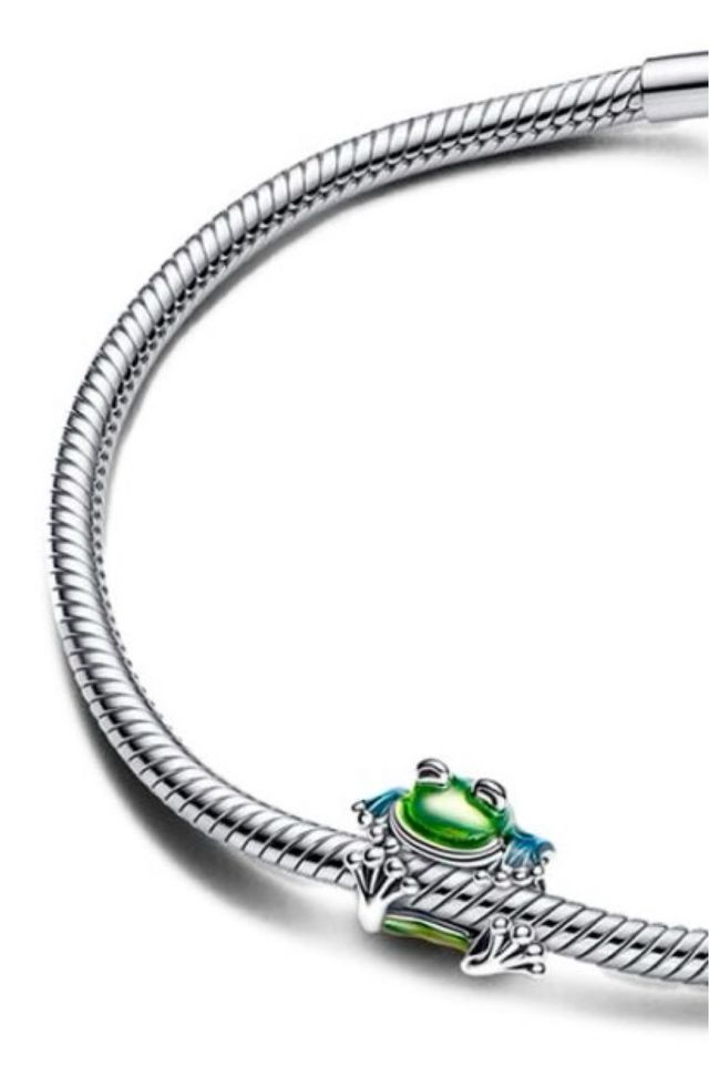 Charm Rana Verde-Azul