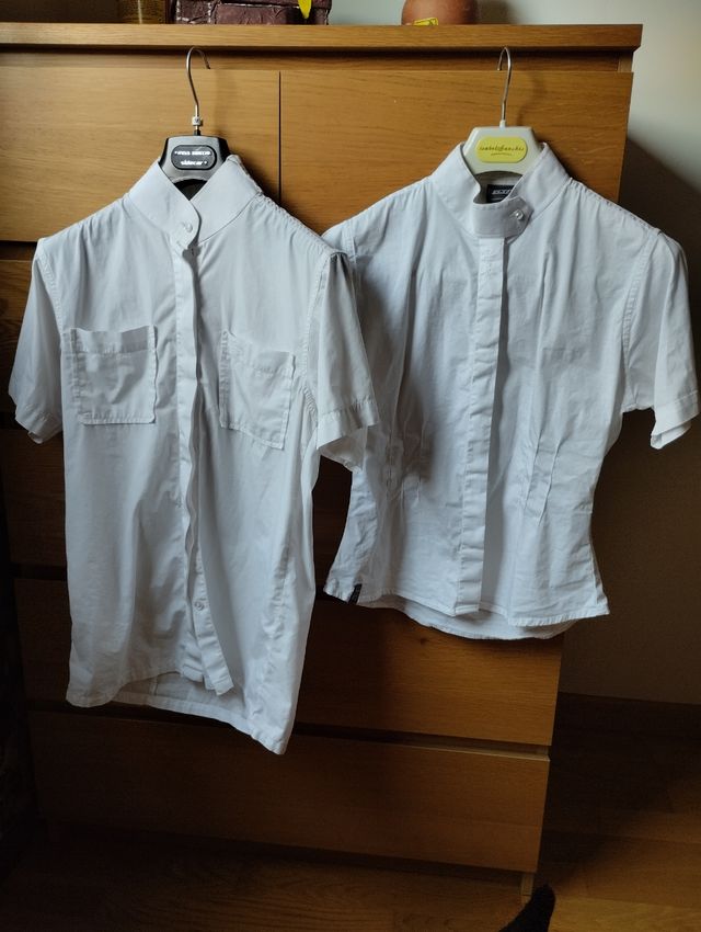 2 Camisas Equitación Blancas