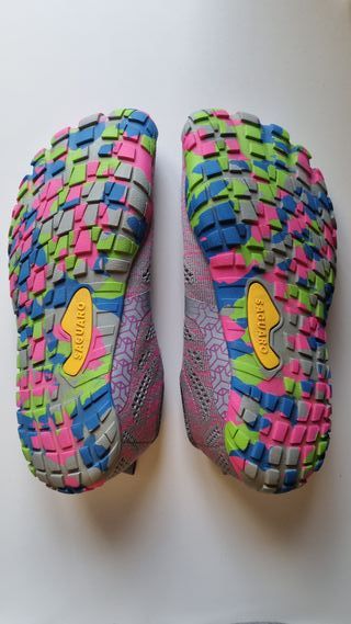 Zapatillas Saguaro 38 Gris Rosa