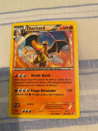 Charizard 20/149 - Pokémon 2012