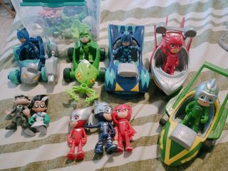 Juguete PJ Masks: Coches y Figuras