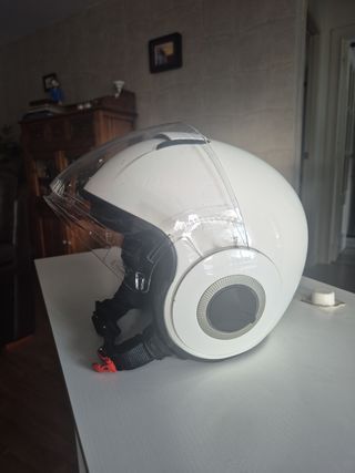 Casco moto Shark Jet blanco