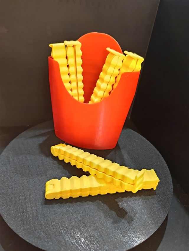 Clip chiudibuste 3D - Set da 6