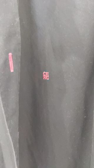 Camisa negra CH- Talla L 16 1/2