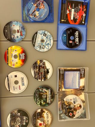 Lote 11 juegos PS2, PS3 y PS4 