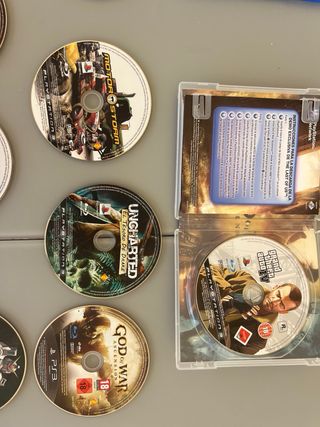 Lote 11 juegos PS2, PS3 y PS4 