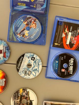 Lote 11 juegos PS2, PS3 y PS4 