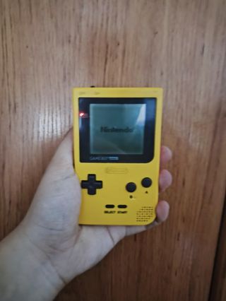Game Boy Pocket Amarillo