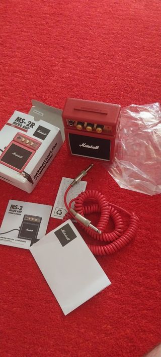 Marshall MS-2R Micro Amp Rosso