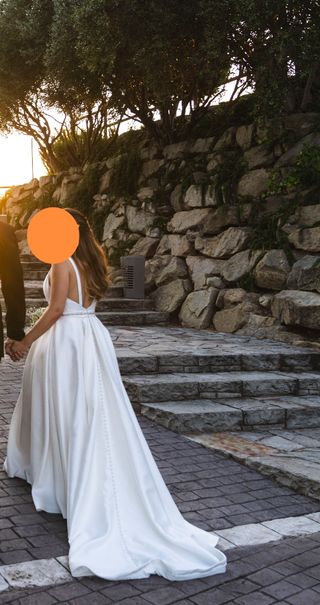 Vestido novia Demetrios 