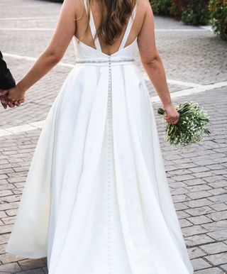 Vestido novia Demetrios 
