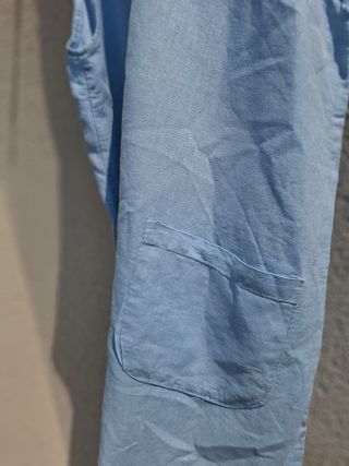 Mono lino azul niña talla 12-13