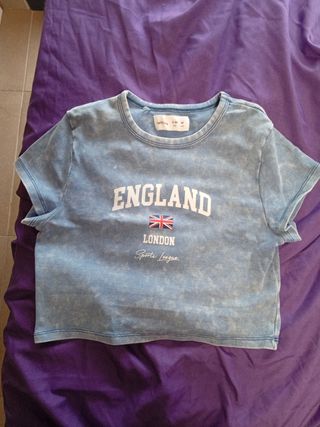 Camiseta Lefties crop top talla S-M