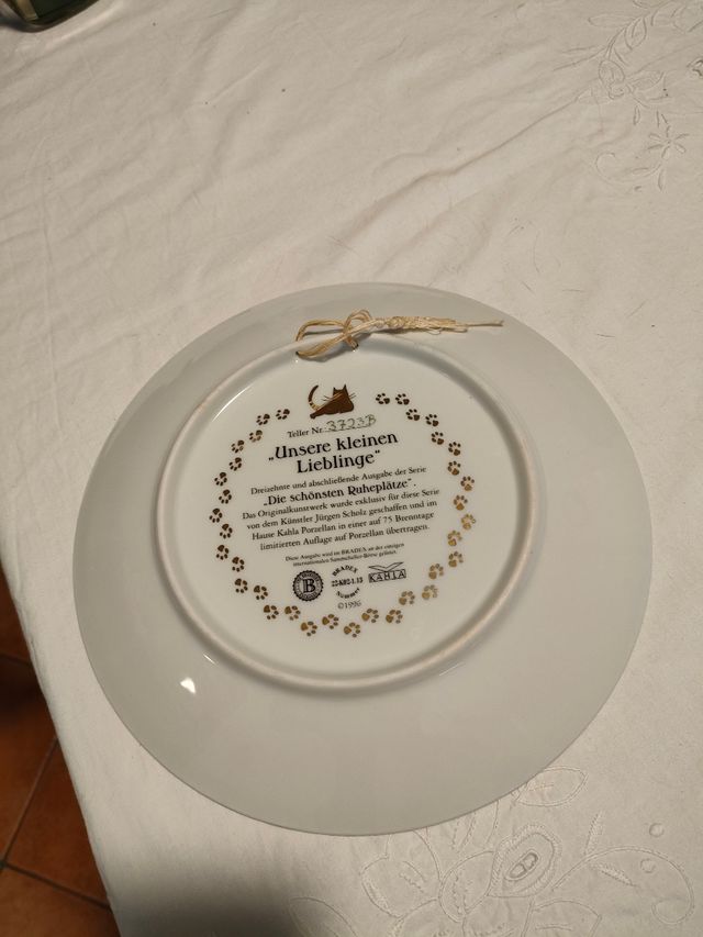 Collezione 12Piatti gatti Bradford