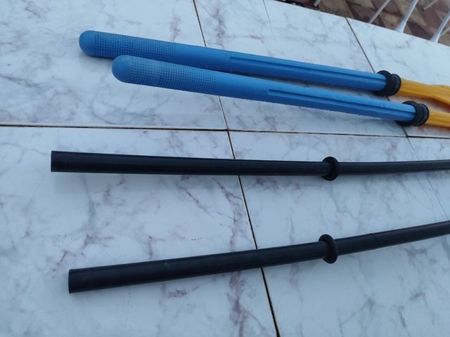 Remos plástico 120cm - 4uds