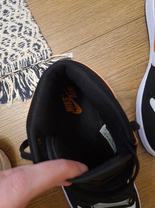 Air Jordan 39 - Scarpe nere e arancioni