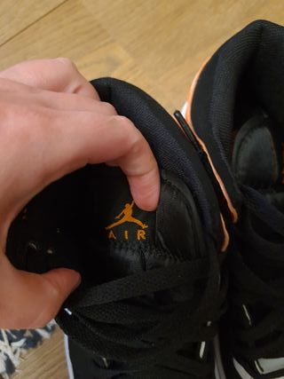 Air Jordan 39 - Scarpe nere e arancioni