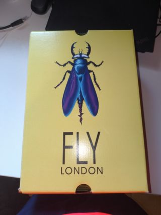 Botines Fly London negros, talla 39
