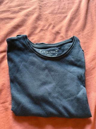 Camiseta Primark azul marino niña