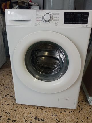 Lavadora LG 9kg - Lavado Vapor