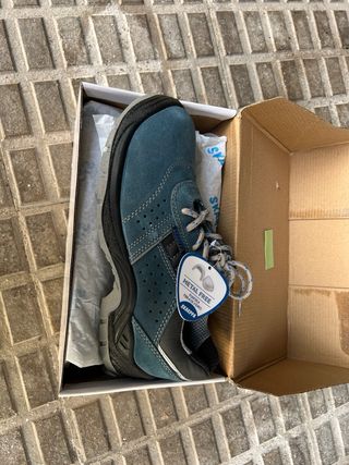 Zapato Seguridad Skarappa Condor Azul