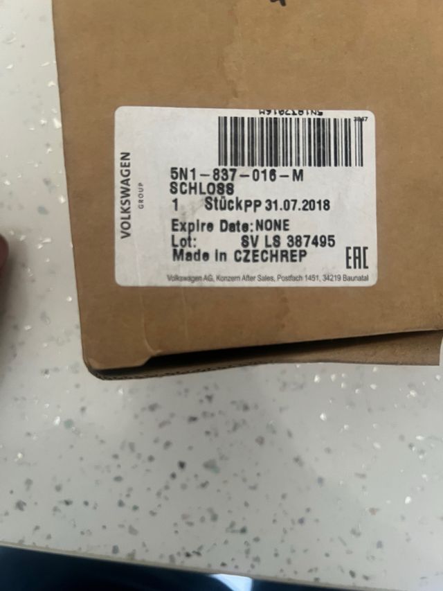 Cerradura Seat 5N1-837-016-M