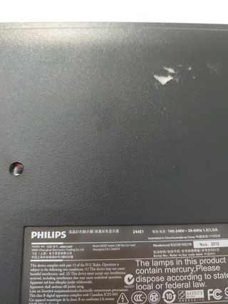 Monitor Philips 24" Negro