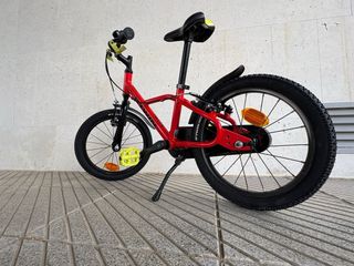 Bicicleta niño/a 16" aluminio