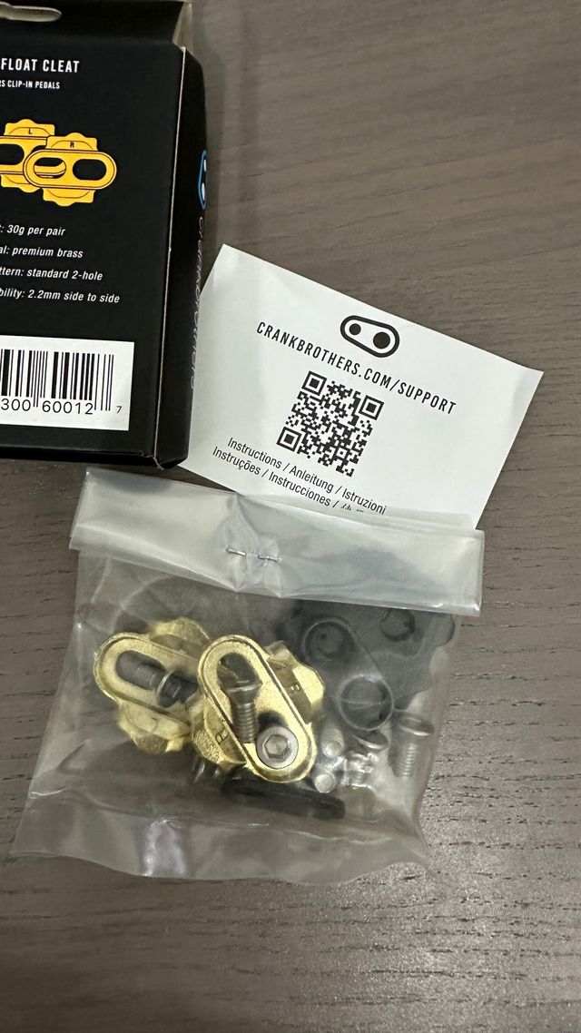 Calas Crankbrothers Standard Doradas