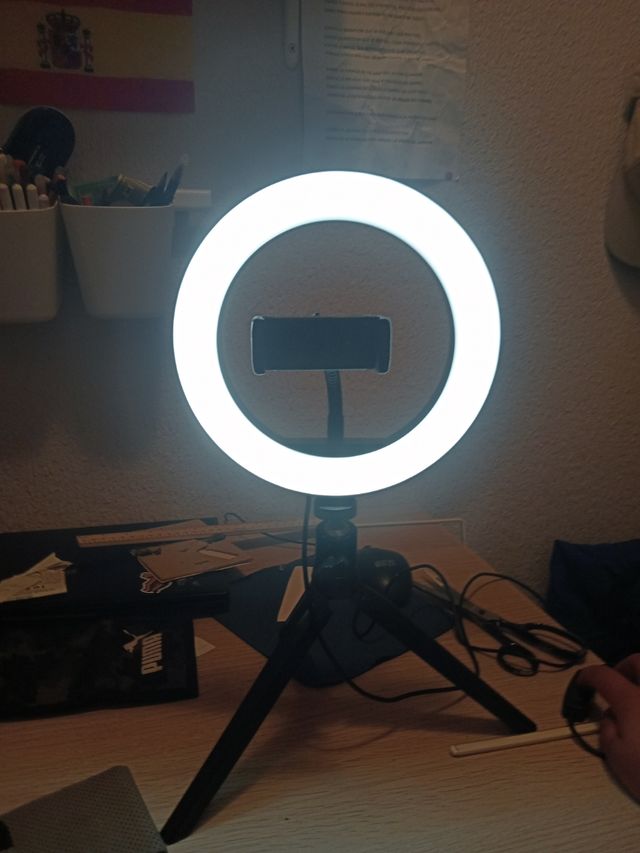 Aro Luz LED para móvil