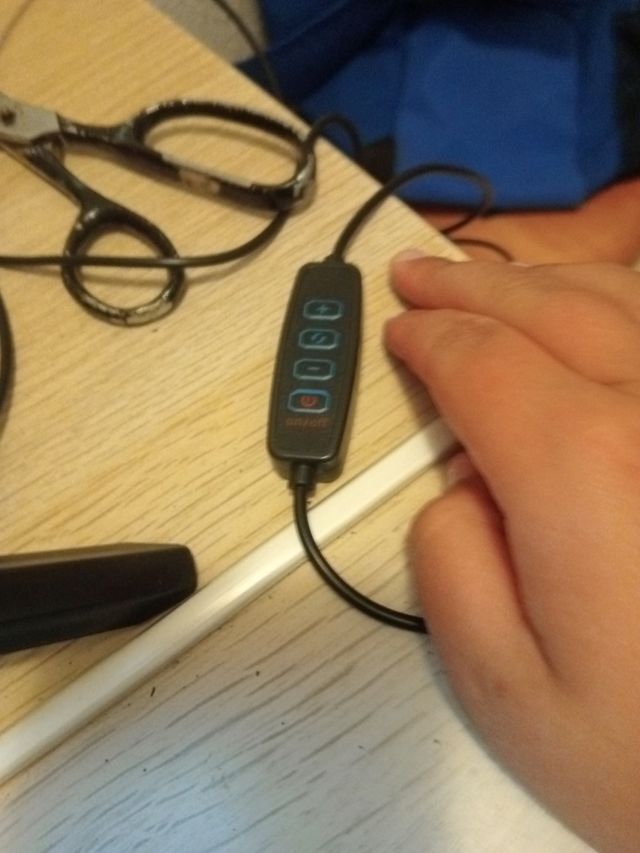 Aro Luz LED para móvil