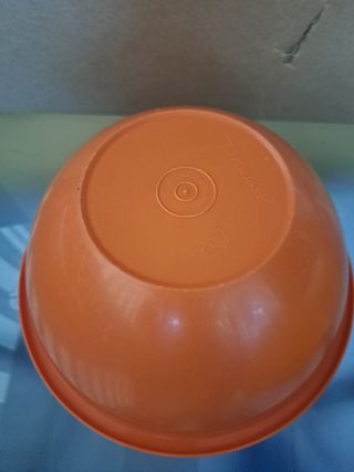 N. 2 (due) Ciotole Tupperware vintage colorate