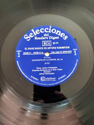 Vinilos Clásicos: Rubinstein