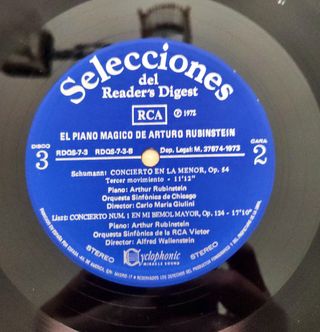 Vinilos Clásicos: Rubinstein