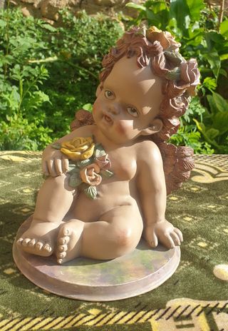 Angelito de cerámica