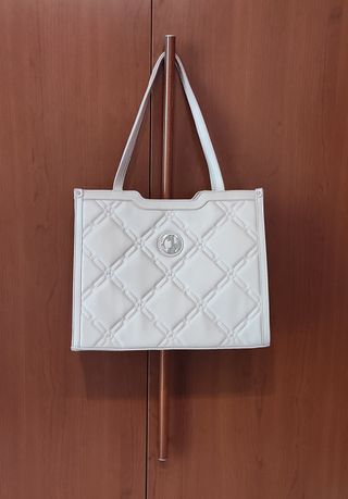 Borsa Coveri beige/rosa