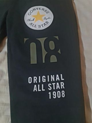 Tuta Converse nera