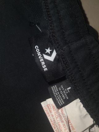 Tuta Converse nera