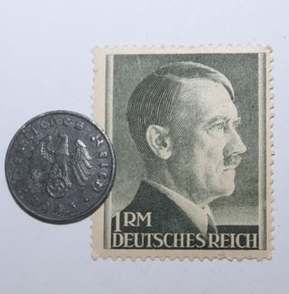 Sello y Moneda Nazi, ORIGINAL Tercer reich