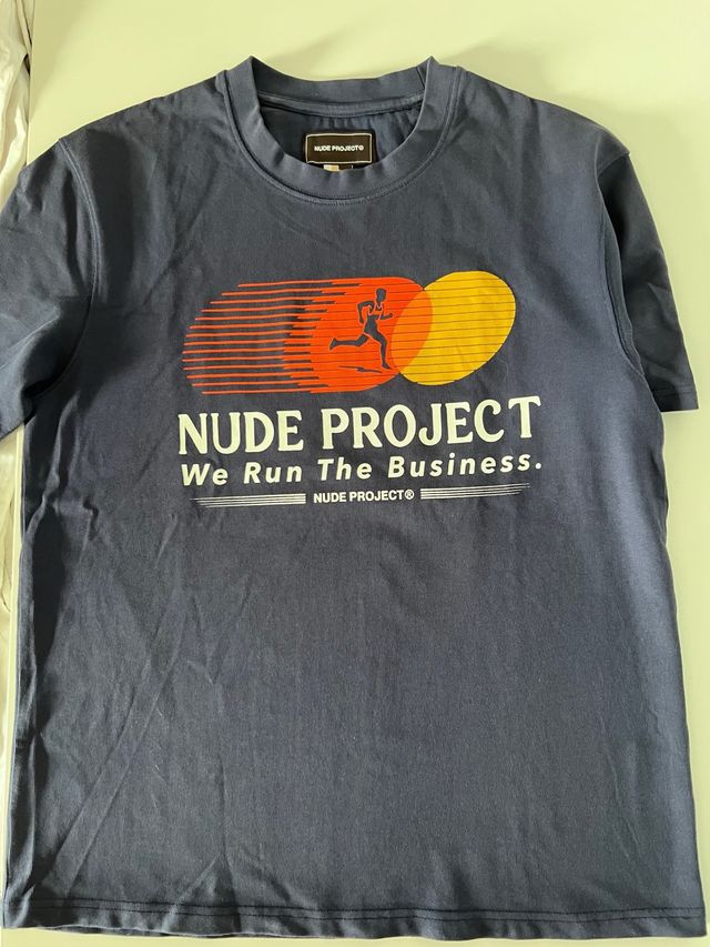 Camiseta NUDE PROJECT azul