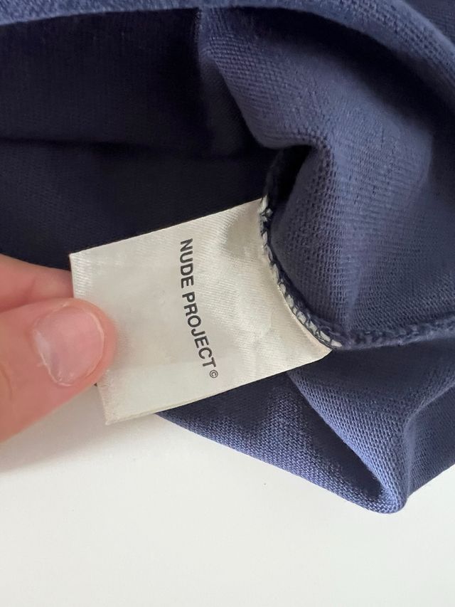 Camiseta NUDE PROJECT azul