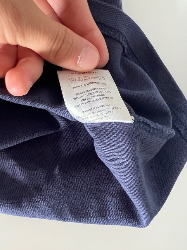 Camiseta NUDE PROJECT azul