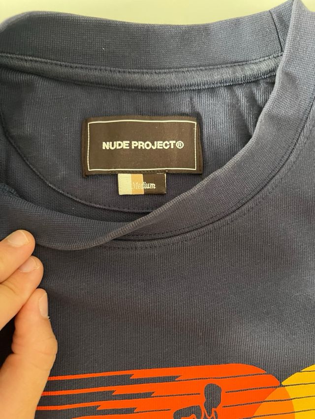 Camiseta NUDE PROJECT azul