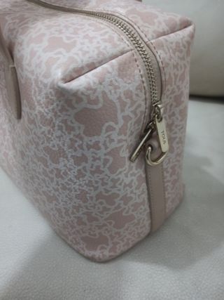 Bolso Tous beige y blanco