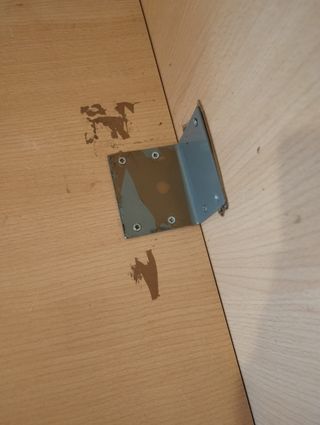 Cama nido 90cm - Madera blanca y marrón