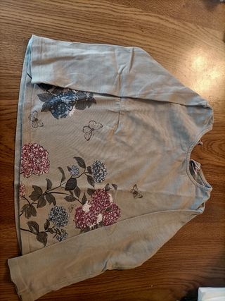 5 Camisetas manga larga niña (2-3 años)