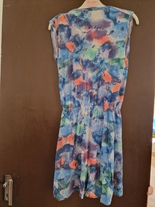 Vestido estampado multicolor