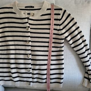 Chaqueta marinera rayas negras sin estrenar - S/M