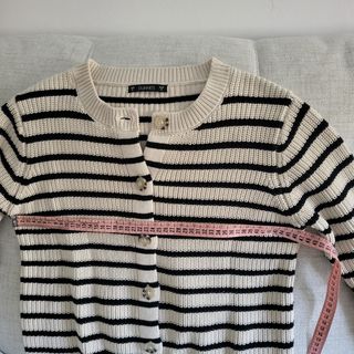 Chaqueta marinera rayas negras sin estrenar - S/M